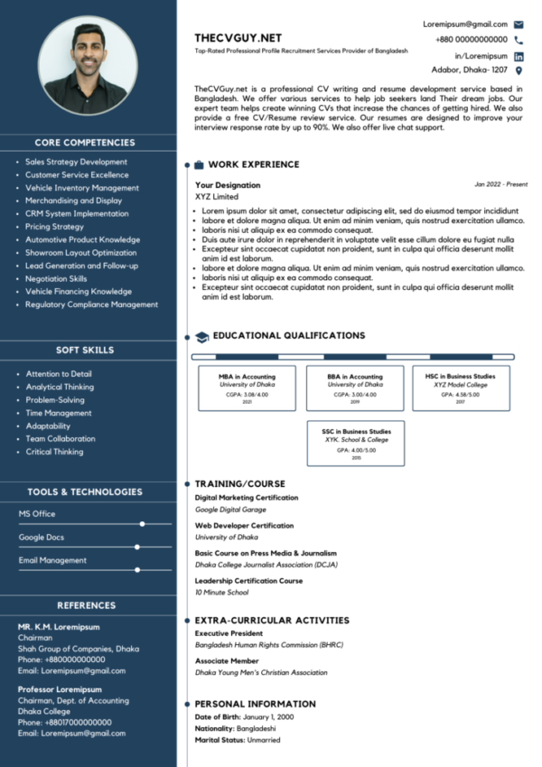 Professional Resume Design - Image 3