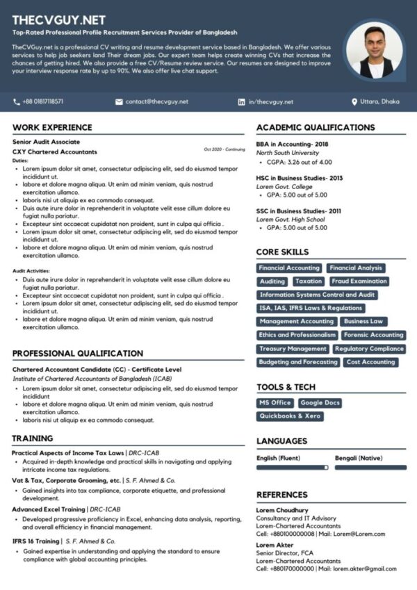 Professional Resume Design - Image 4